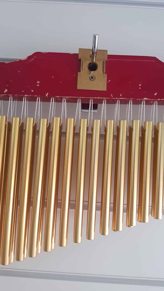 Percussion double row bar chimes 50 bar totals Beautiful sound