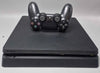 Sony Playstation 4 Slim Console, 500GB Black, Unboxed With Leads And Controller