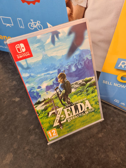 NINTENDO SWITCH GAME THE LEGEND OF ZELDA BREATH OF THE WIND LEIGH STORE
