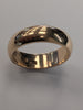 9ct Gold Wedding Band Ring - Size O 1/2