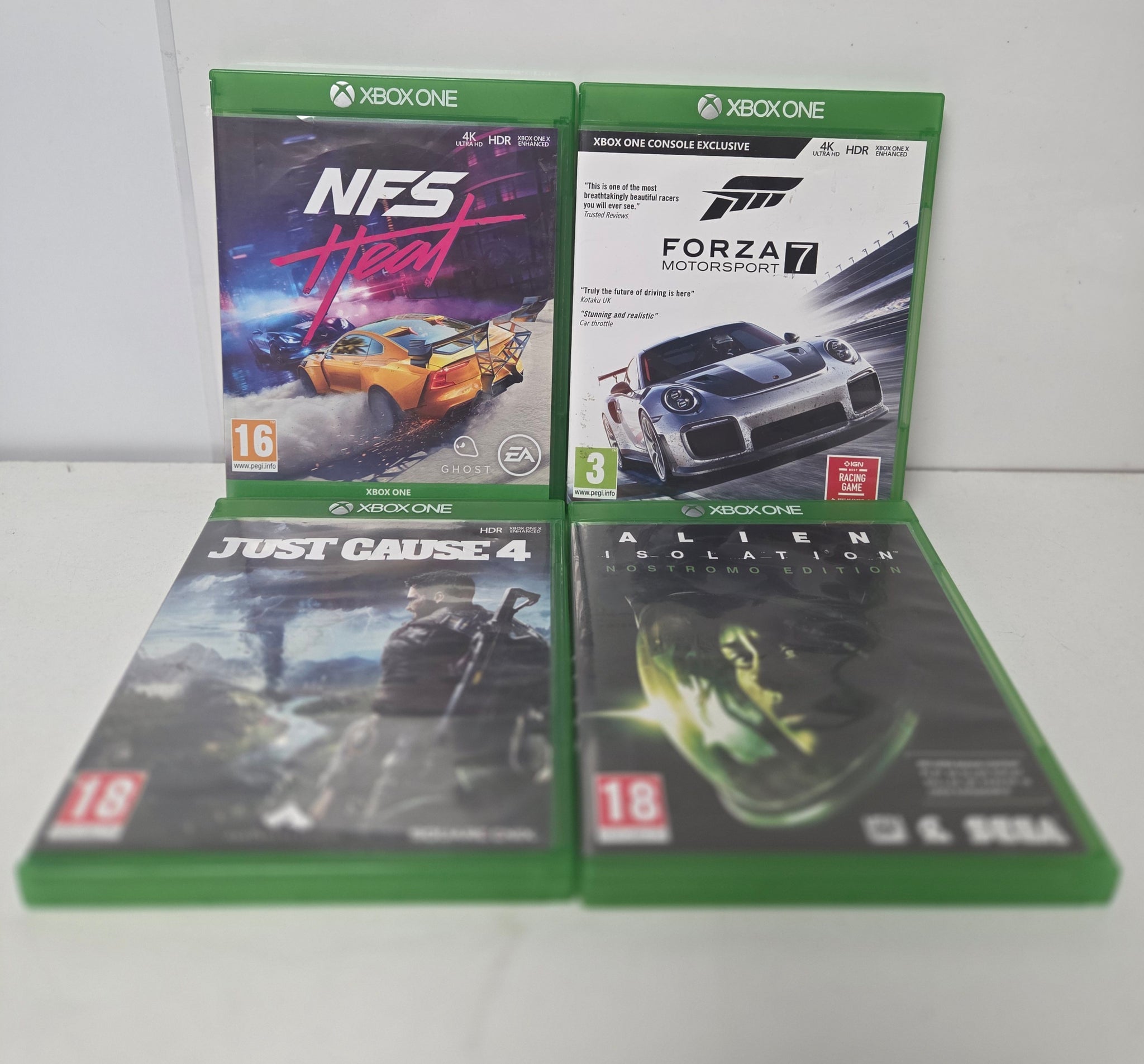 Xbox One X Console, 1TB, Black, with 4 games