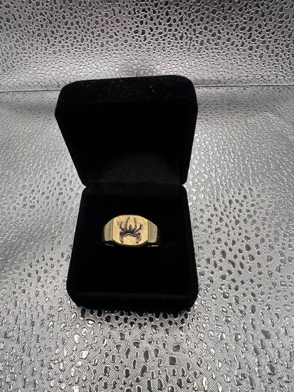 Spiderman 14ct Ring, 7.8g, Size X/Y