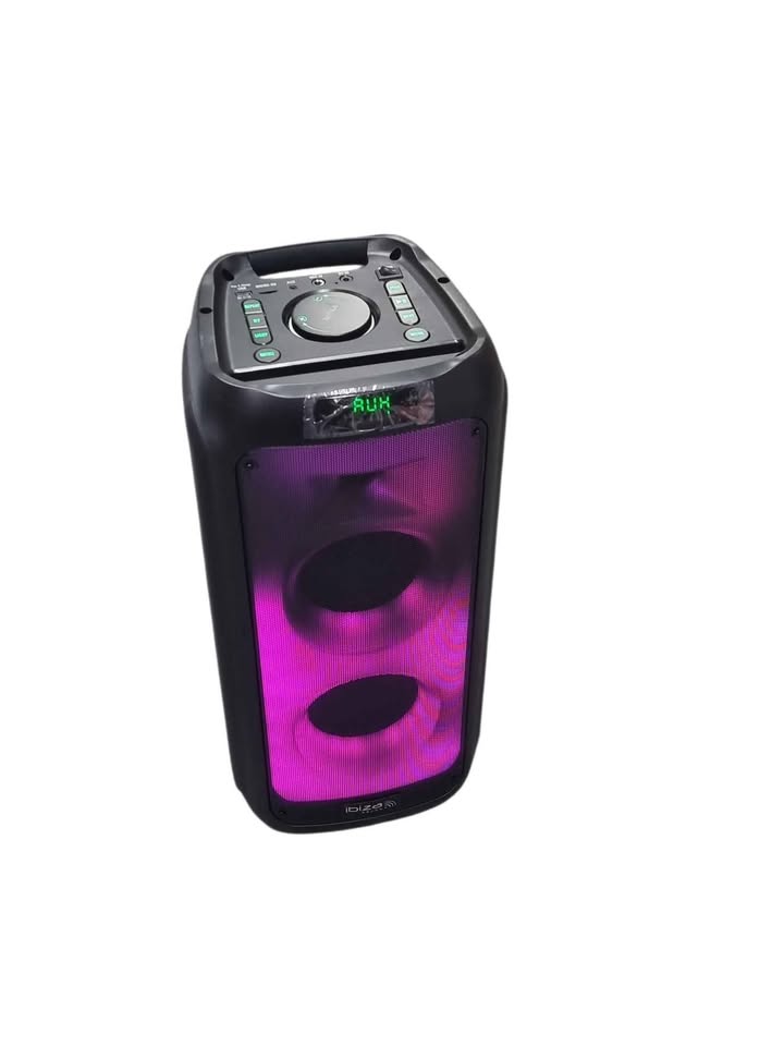 Ibiza Sound Wave 6 250W Party Speaker - USB - MICRO SD - AUX - MIC IN **BRAND NEW**