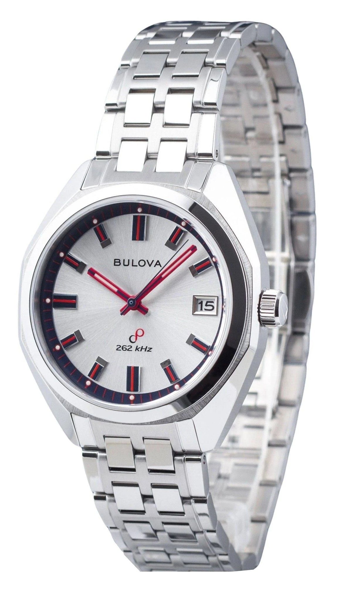 Bulova Jet Star Men's Stainless Steel Bracelet Limited Edition Watch