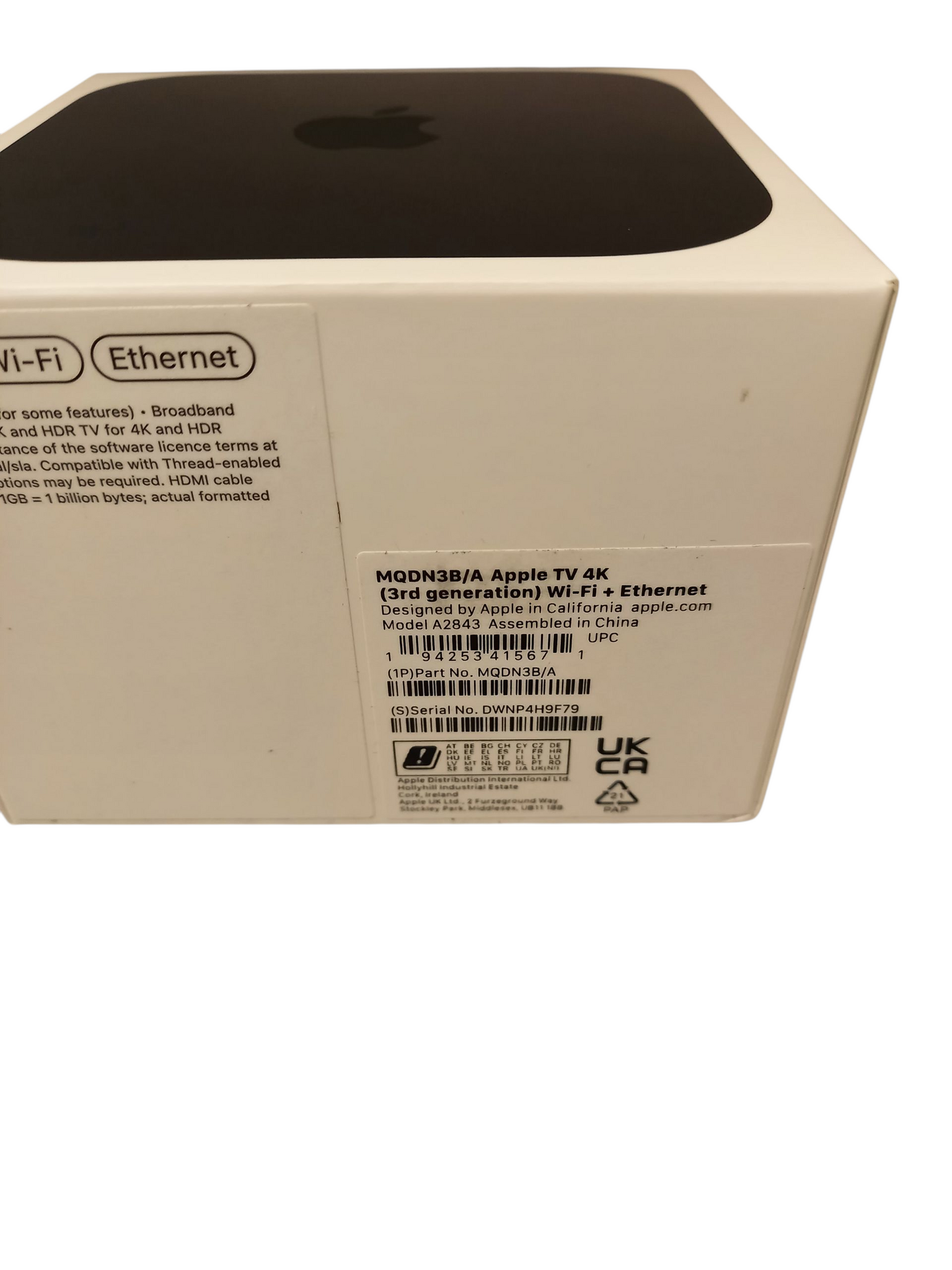 Apple TV 4K - 128 GB - Wi-Fi + Ethernet