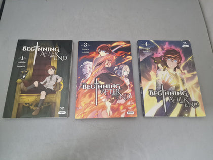 The Begging after the End issue 1,3 and 4.