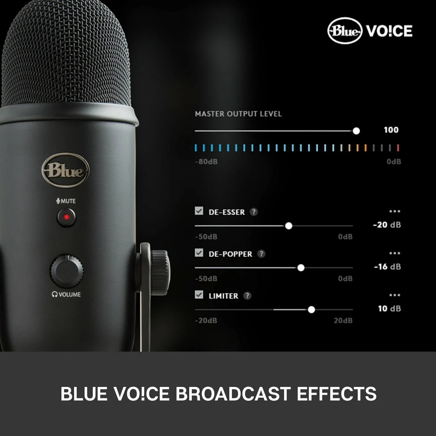 Blue Yeti Silver USB Microphone