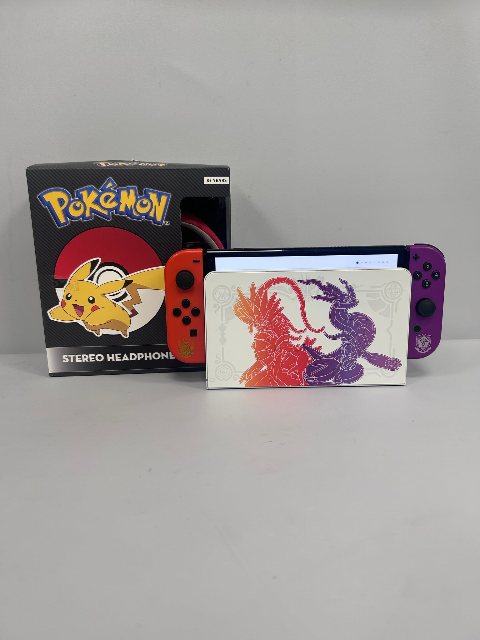 Nintendo Switch Oled Pokemon Scarlet And Violet Limited Edition Package
