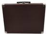 Bush Classic Retro Portable Case Record Player, Brown with 4 Vinyl Albums
