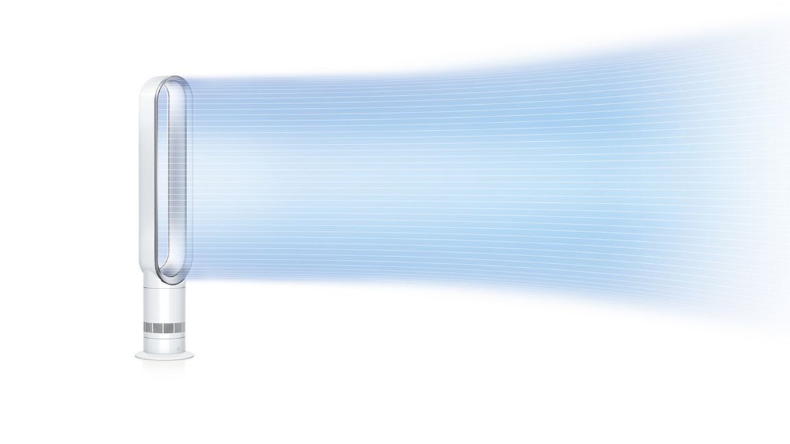 Dyson Cool™ AM07 tower fan (White/Silver) | Cash Generator