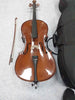 Gears4Music 1 1/2 Student Cello With Bow - With Soft Carry Case