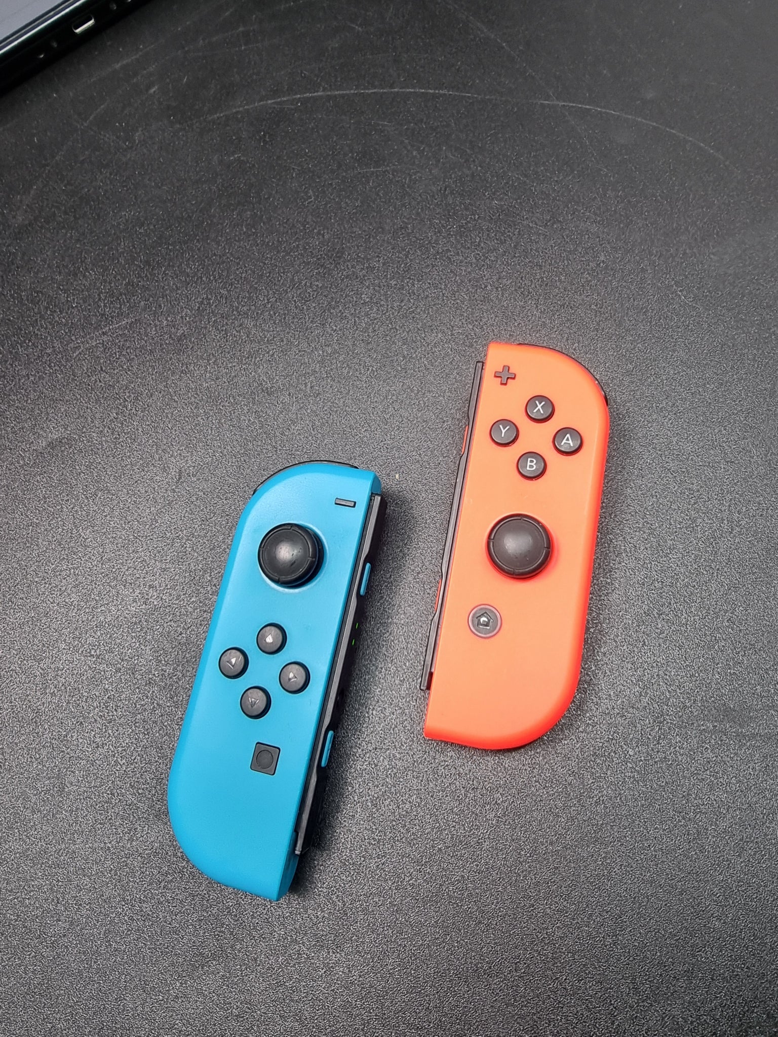 Nintendo Switch OLED Neon Blue/Neon Red with carry case unboxed