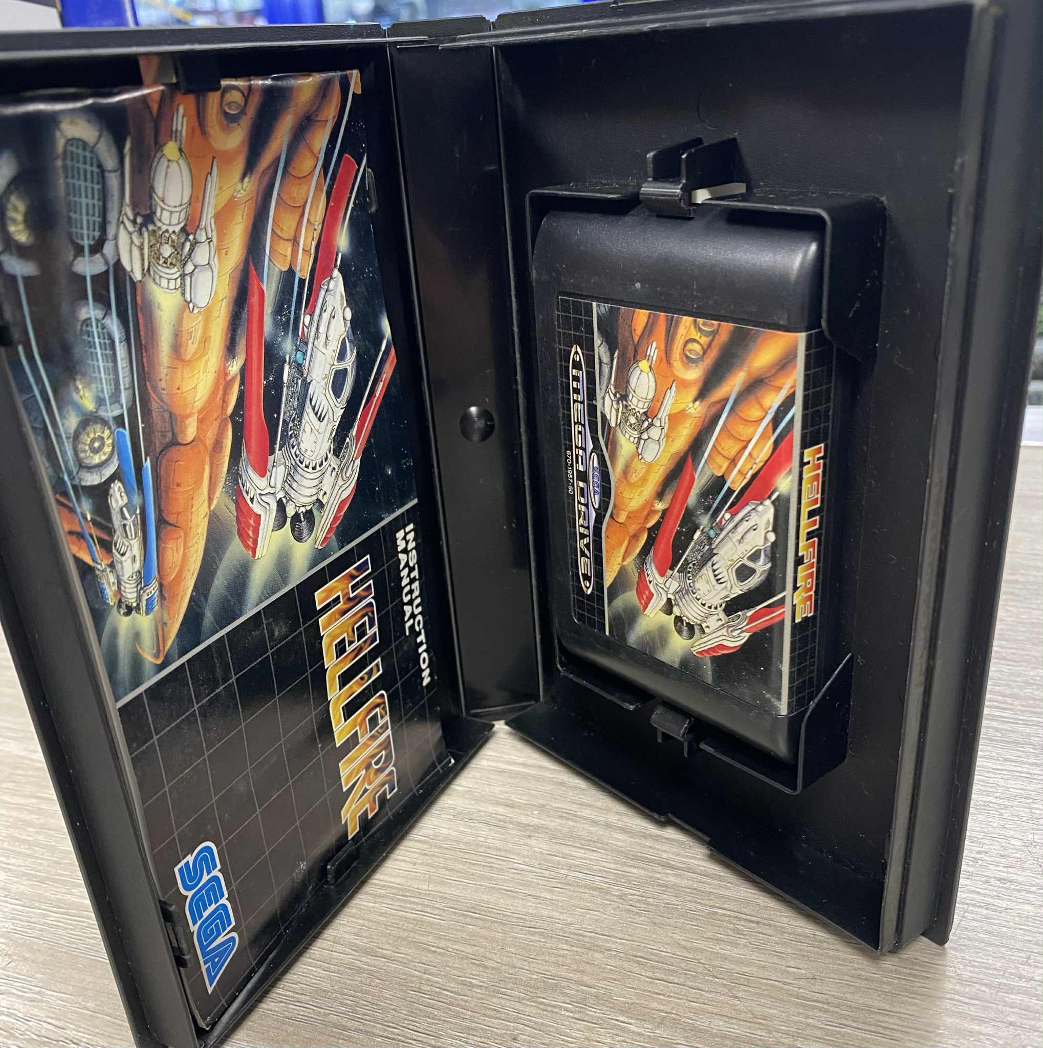 Sega Mega Drive - Hellfire game