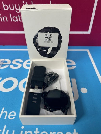 UNBRANDED SMART WATCH BLACK **BOXED**.