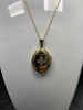 9ct Gold Chain and Locket 3.8g 20"