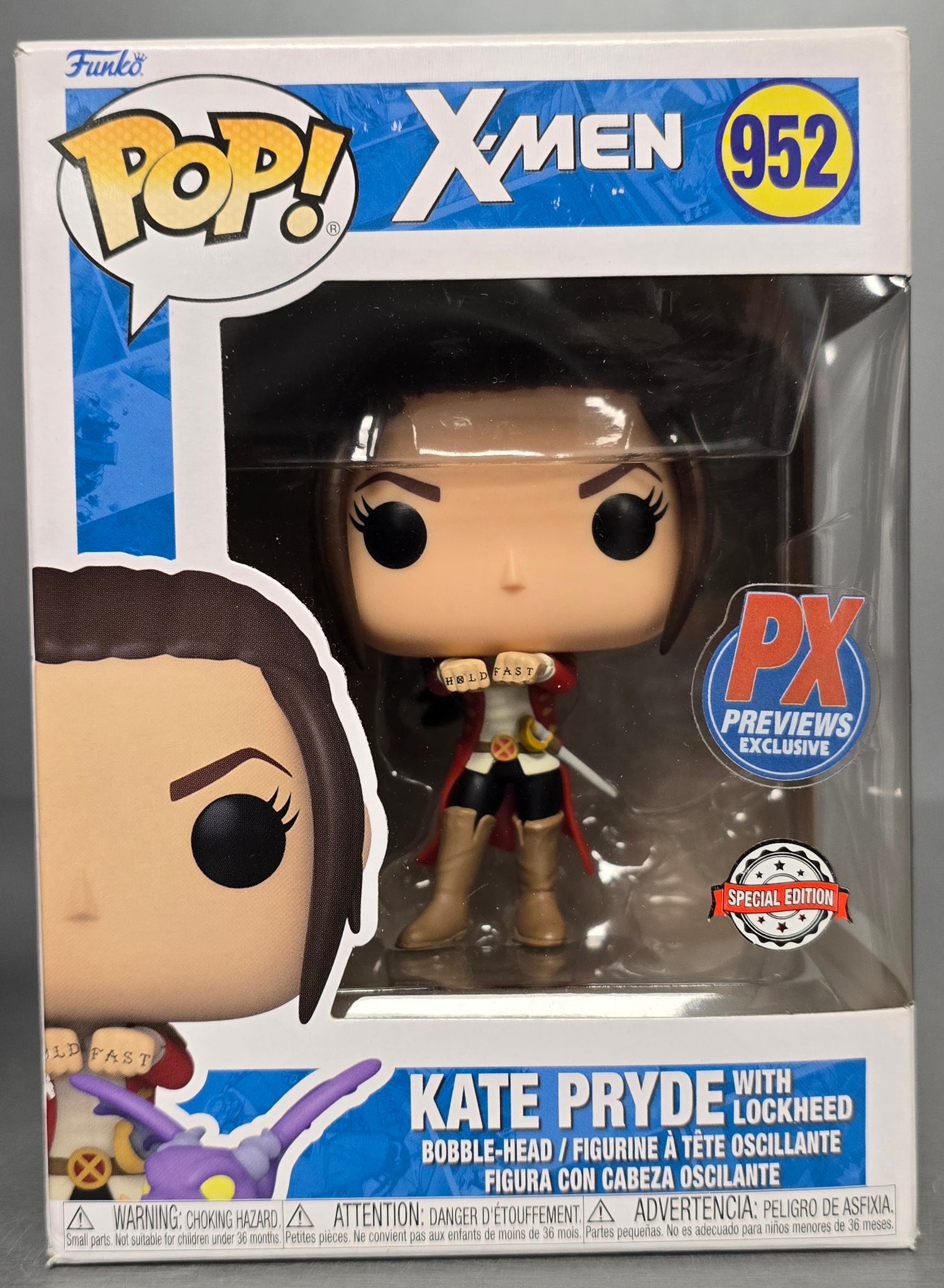 MARVEL KATE PRYDE WITH LOCKHEED FUNKO POP! VINYL FIGURE #952