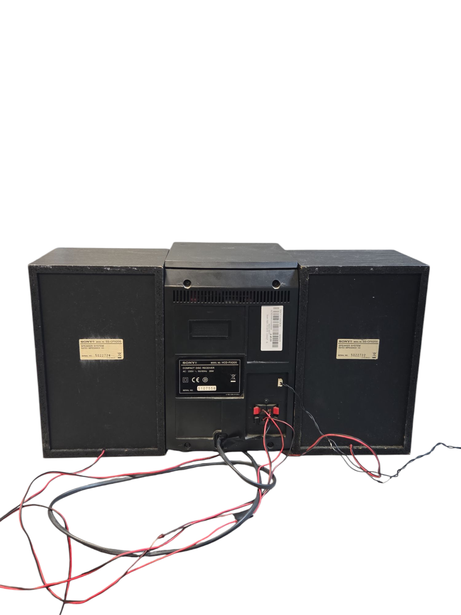 Sony Hifi HCD-FX205