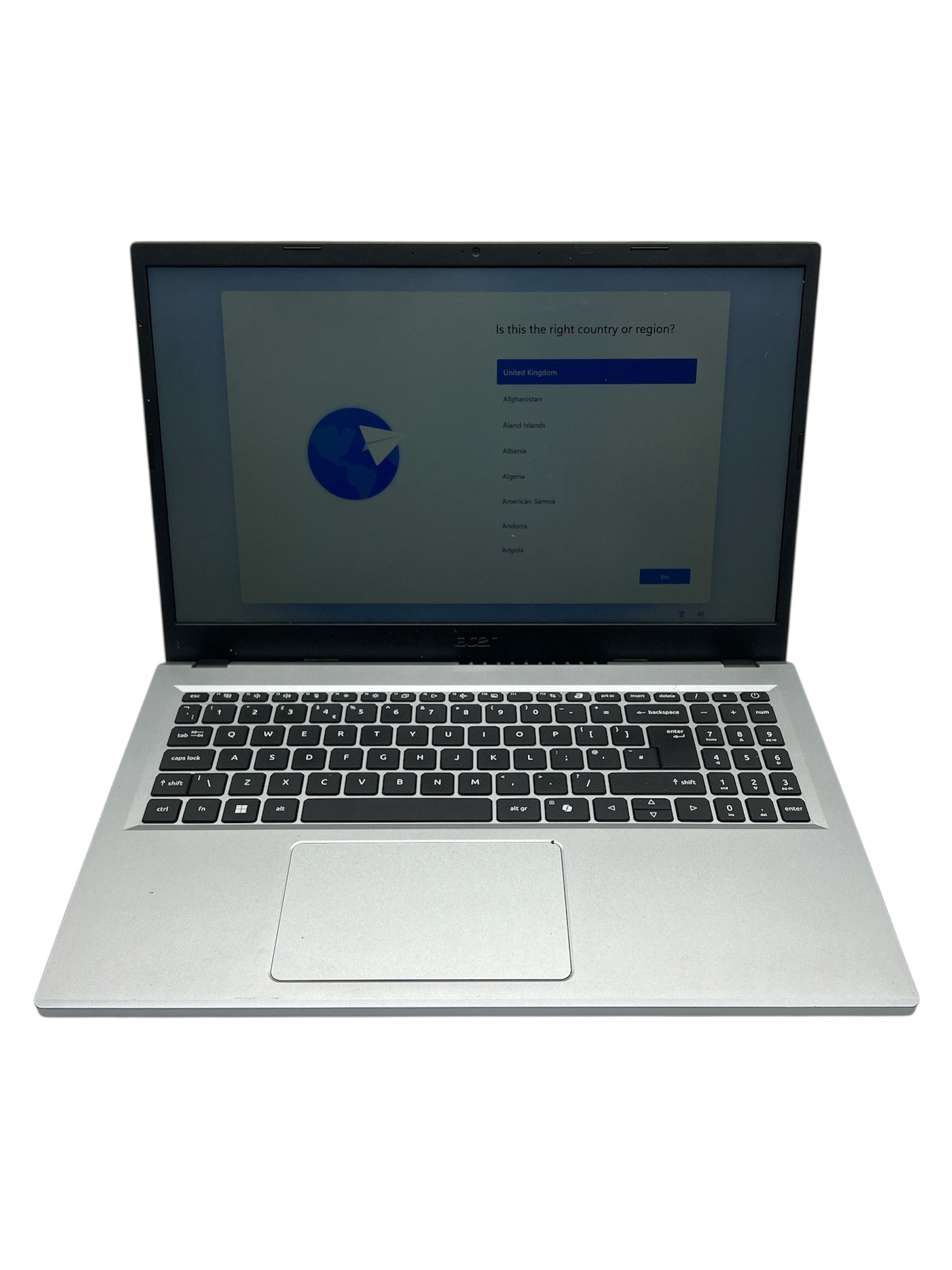 Acer AspireLaptop Core i3 8GB 128GB
