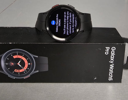 Samsung Galaxy Watch5 Pro, 45mm in Black, LTE Smartwatch