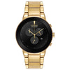 Citizen Eco-Drive Chronograph Men`s Black Dial Round Watch INT-AT2242-55E