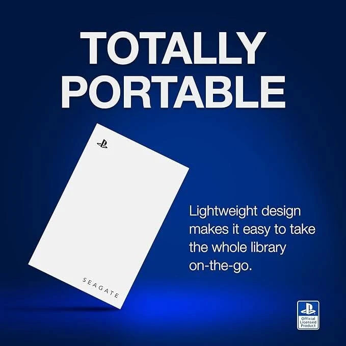 Playstation Seagate Game Drive For PS4/PS5, 2 TB Boxed Like new