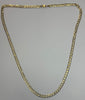 9ct gold curb chain 24"