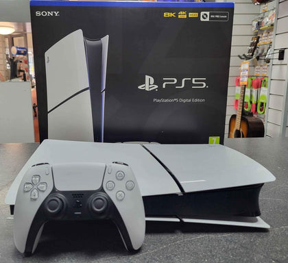 Playstation 5 Slim Digital Edition Console, 1TB, White, Boxed