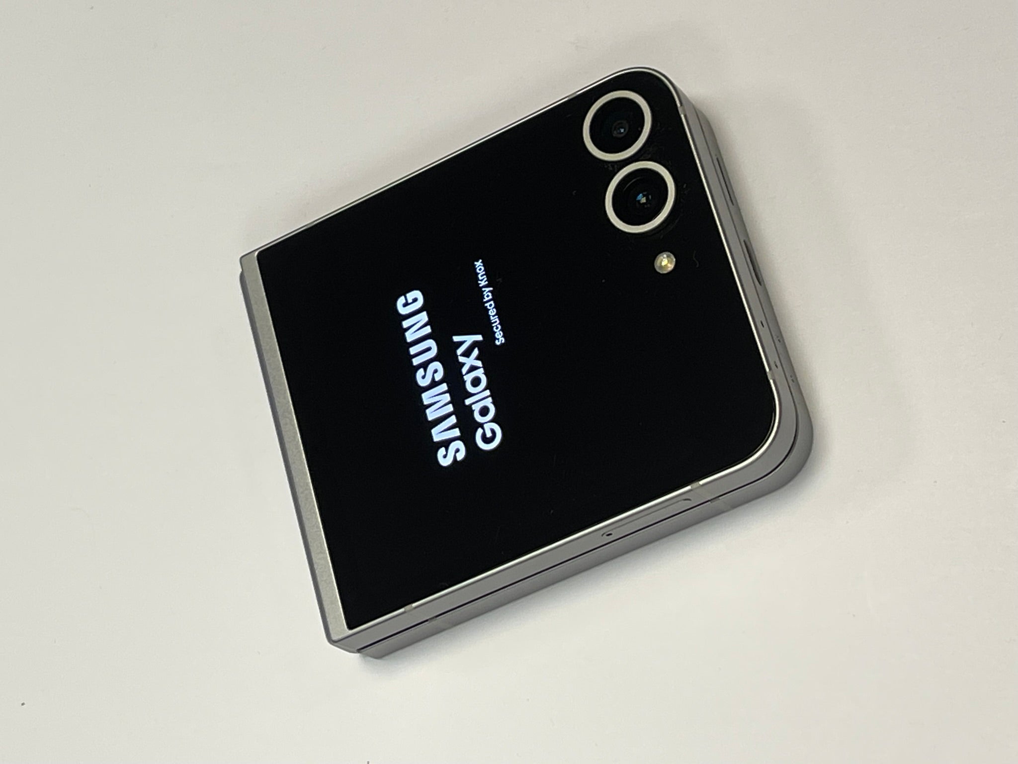samsung flip6 flip 6 boxed 256gb silver shadow
