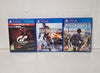 Playstation 4 Console, 500GB Black with 3 games