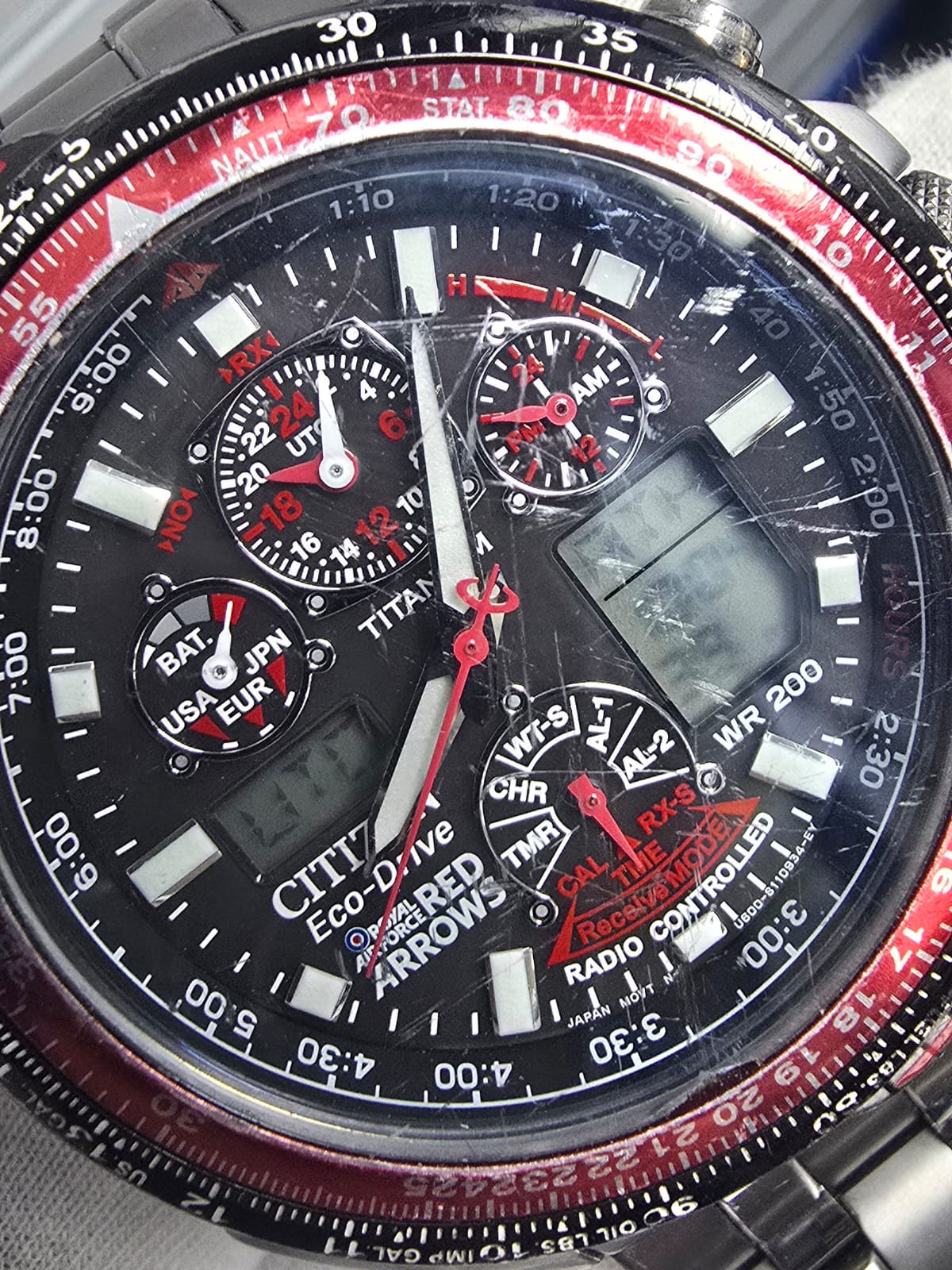 Citizen Red Arrows Limited Edition Skyhawk A.T 46mm Watch