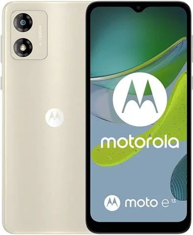 Motorola Moto E13 (64GB) Creamy White.