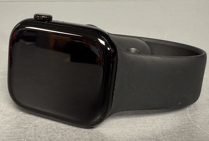 Apple Watch Series 10 (GPS), Jet Black Aluminium Case with Black Sport Band ** Unboxed **