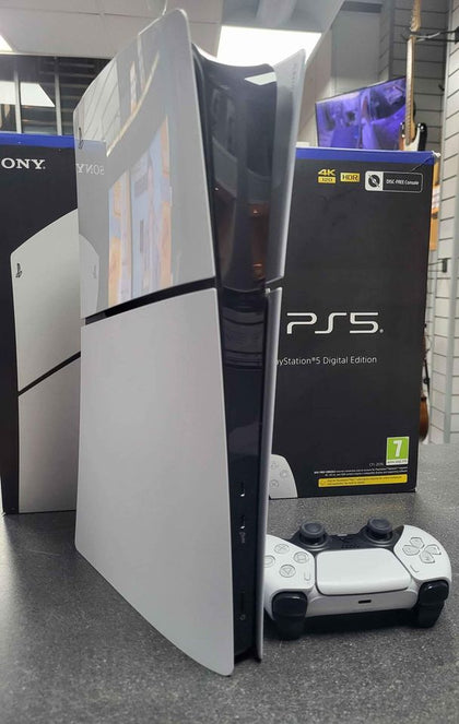 Playstation 5 Slim Digital Edition Console, 1TB, White, Boxed