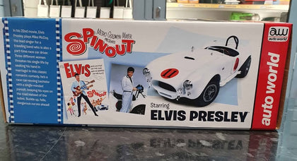 Auto World 1/18 1965 Shelby Cobra 427 S/C Elvis Presley Spinout