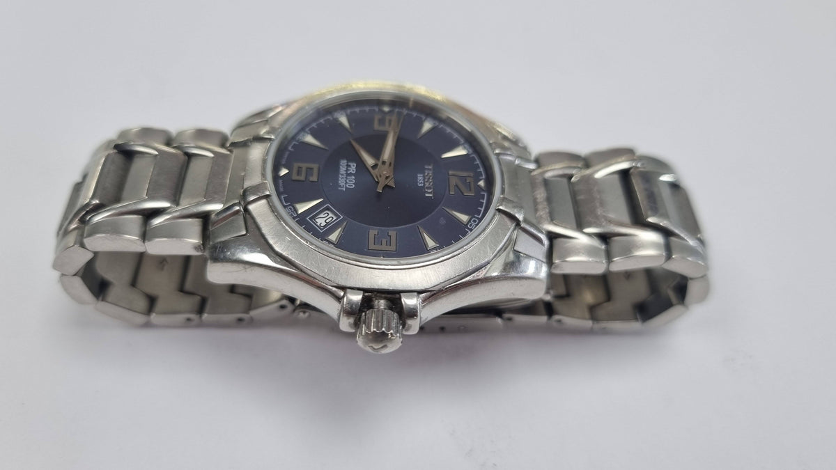 Tissot PR100 Quartz Blue Dial P660/760 Swiss Men's Leyland | Cash