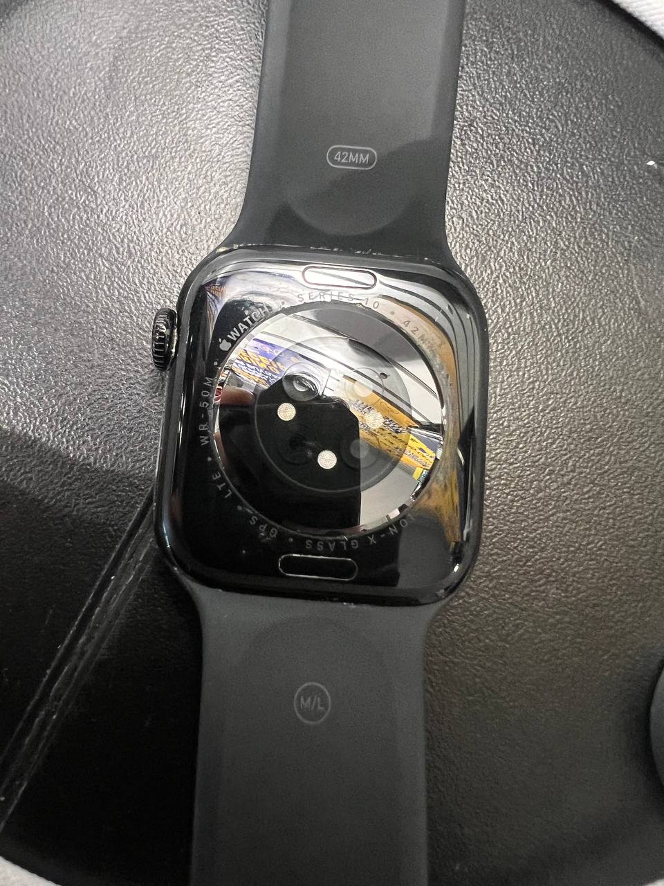 Apple Watch Series 10 42mm GPS Cellular, Jet Black