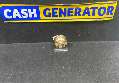 9ct Gold Wedding Ring (Size Q) 7.2g