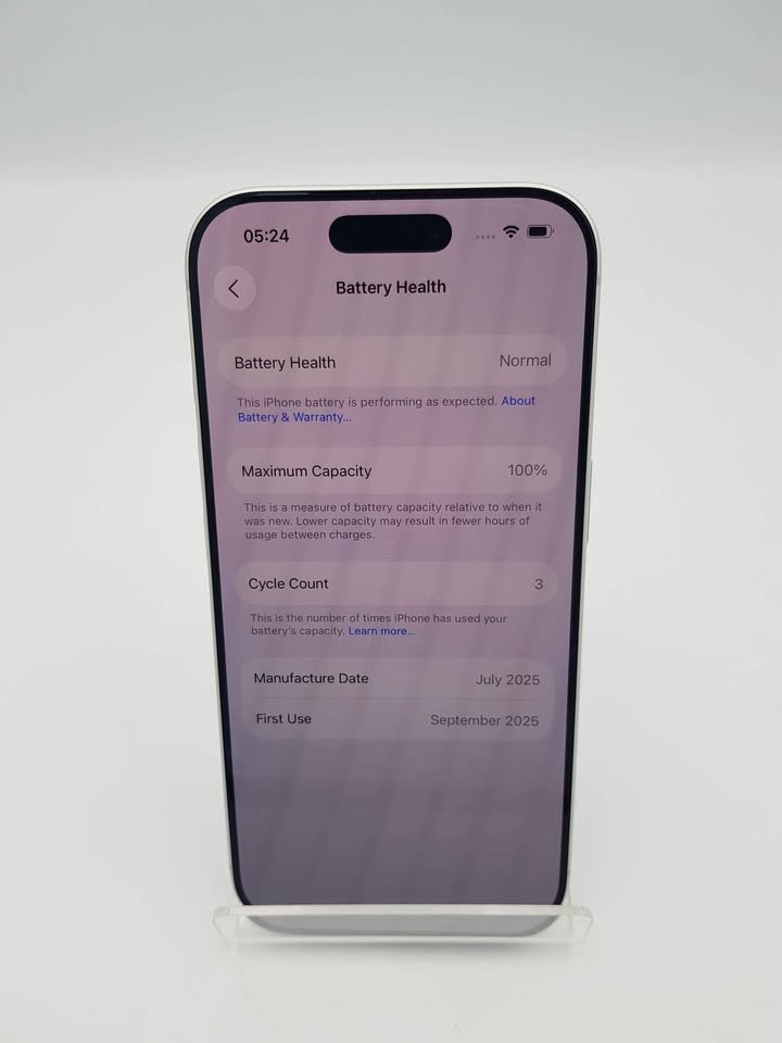 Apple iPhone 17 Pro (A3523) 512GB Silver, Unlocked B