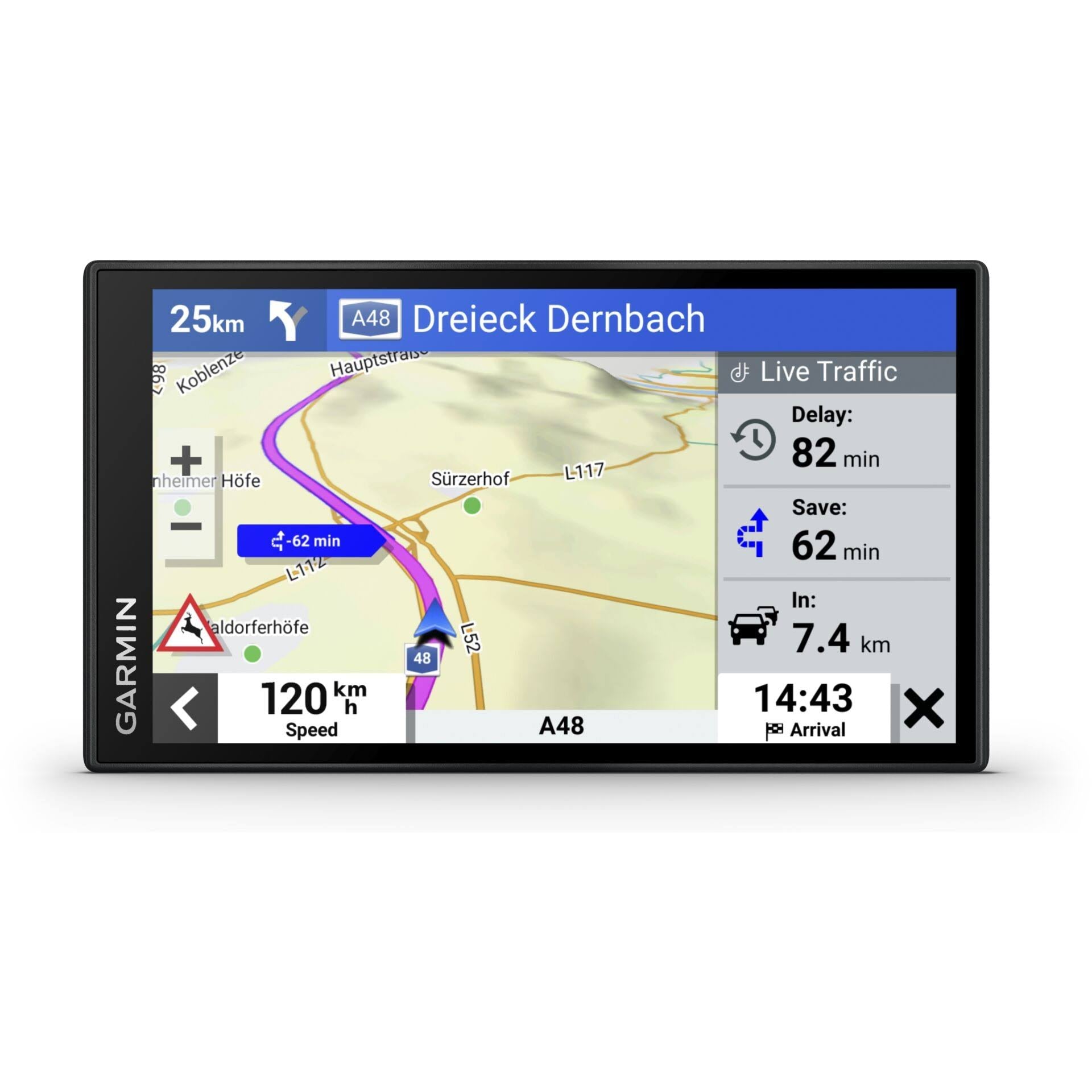 Garmin DriveSmart 66 sat nav boxed