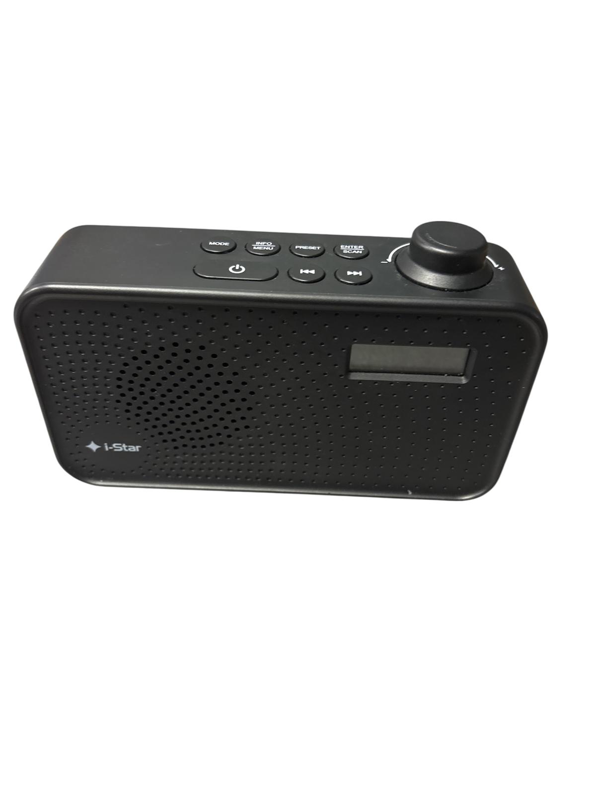 DAB & DAB+ Digital and FM Radio by i-Star| Portable and Rechargeable Wireless Personal Radio with Stereo Speaker