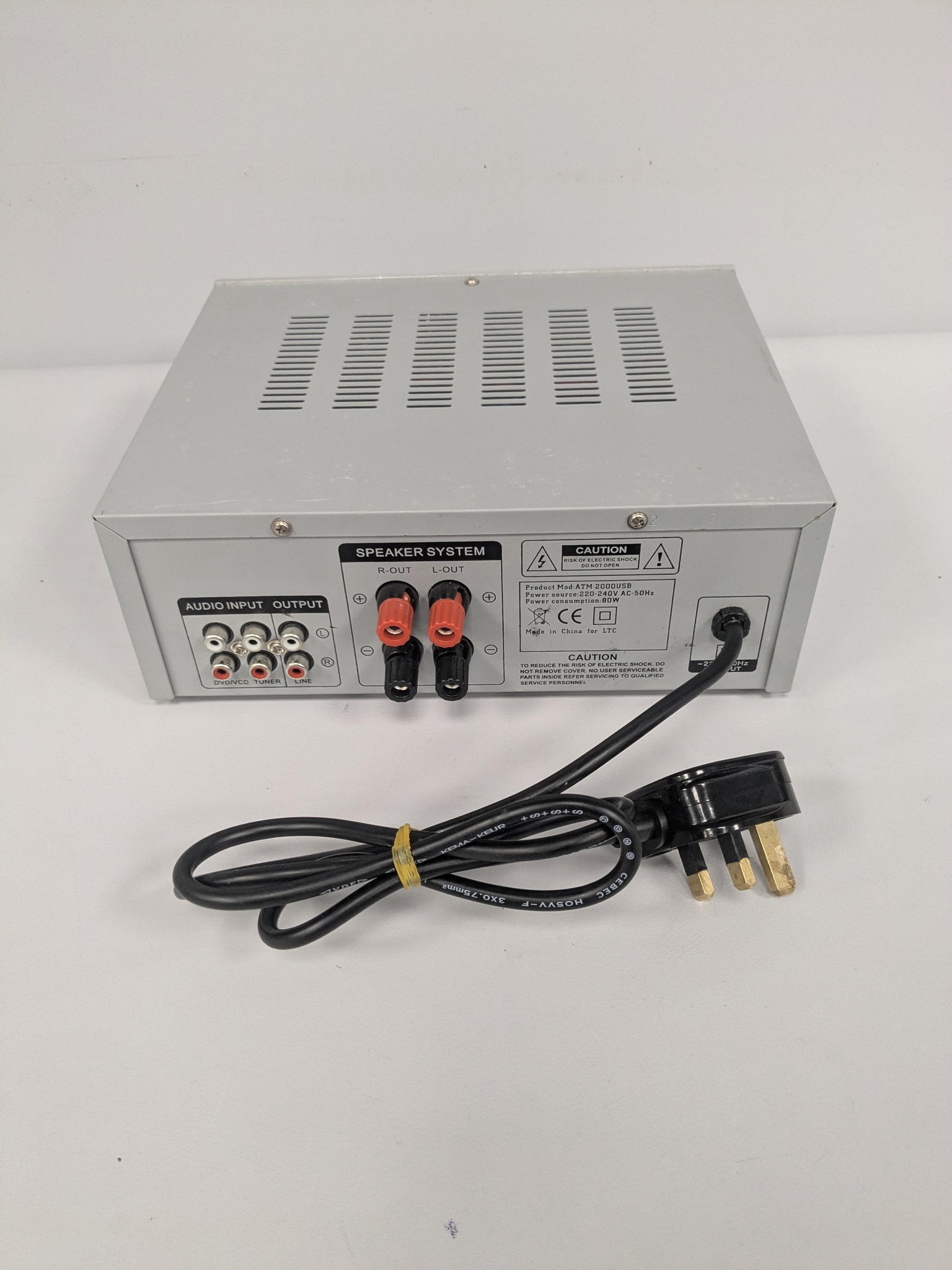LTC Audio ATM2000USB Karaoke Amplifier incl. Karaoke Function
