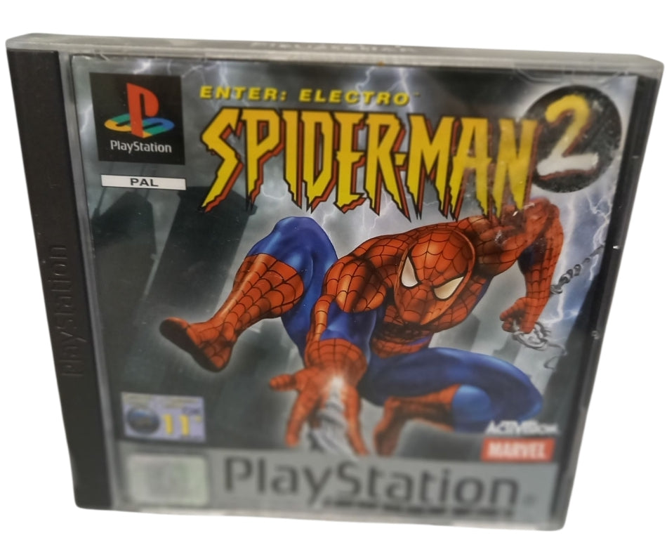 Spiderman 2 Enter Electro Platinum PS1