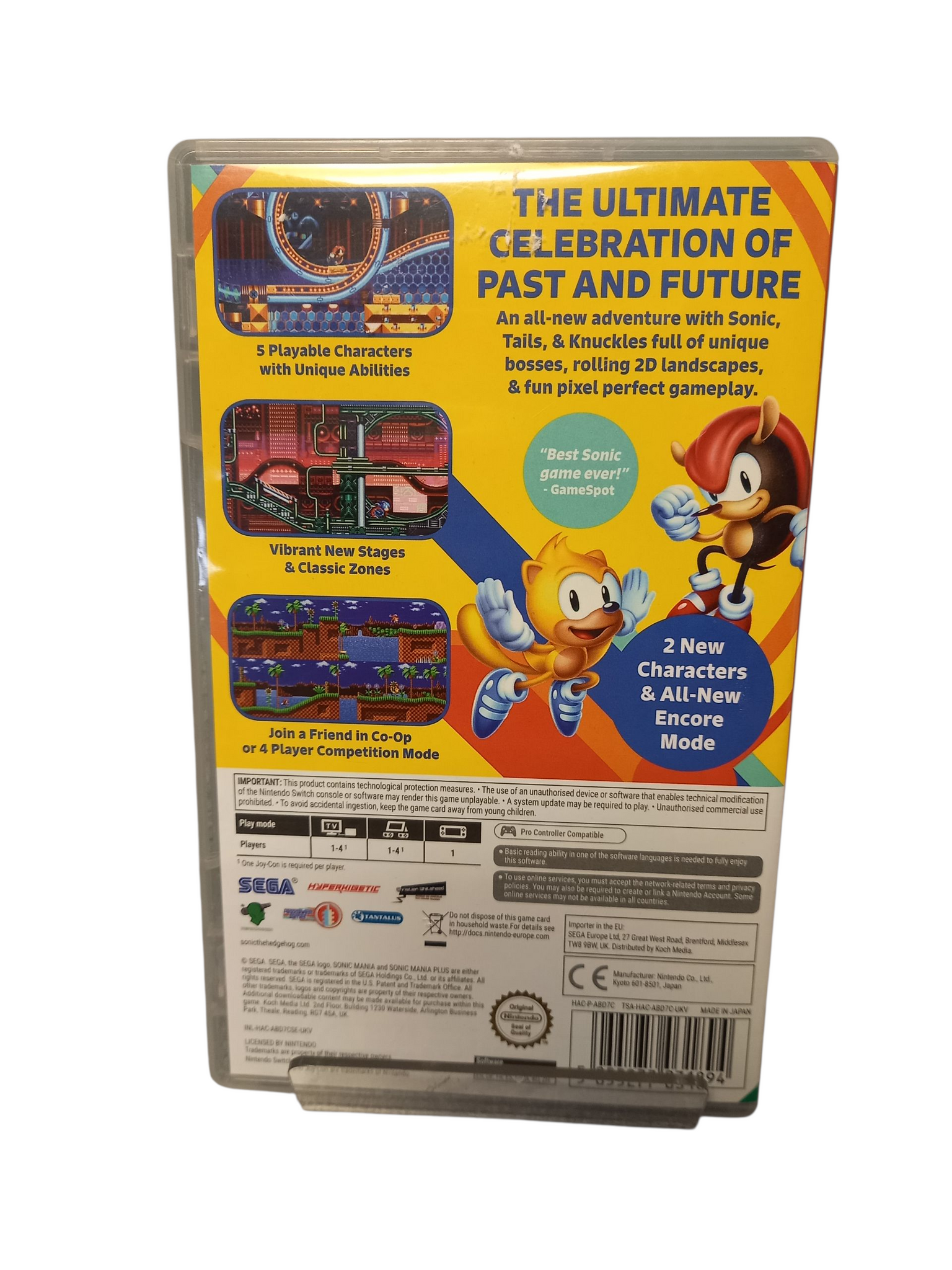 Sonic Mania Plus Nintendo Switch Game