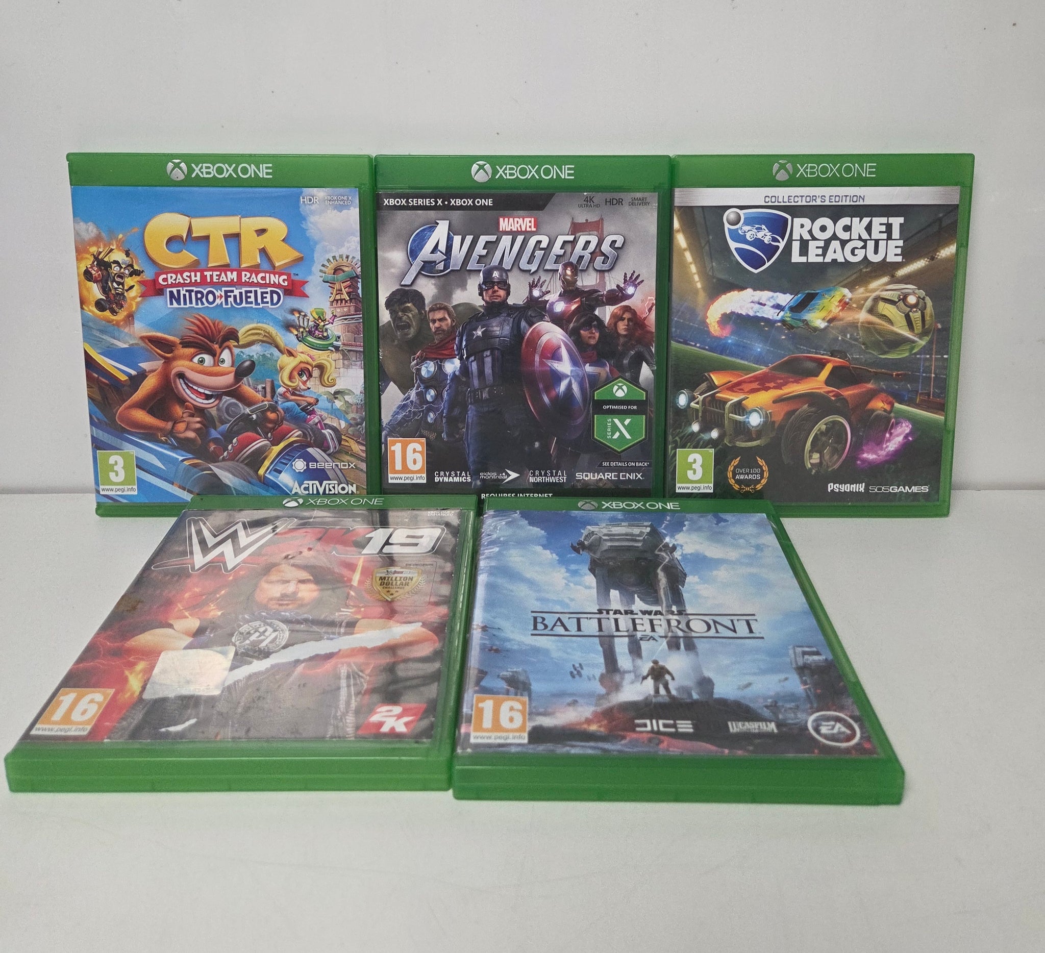 Microsoft Xbox One X 1TB Console & 5 Games