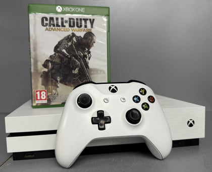 Microsoft Xbox One S 1TB Console Bundle ( + Call Of Duty Advanced Warfare ) ** Unboxed **