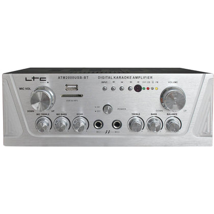 LTC Audio ATM2000USB Karaoke Amplifier incl. Karaoke Function