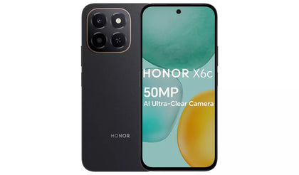 HONOR X6c 128GB Mobile Phone Midnight Black - Unlocked