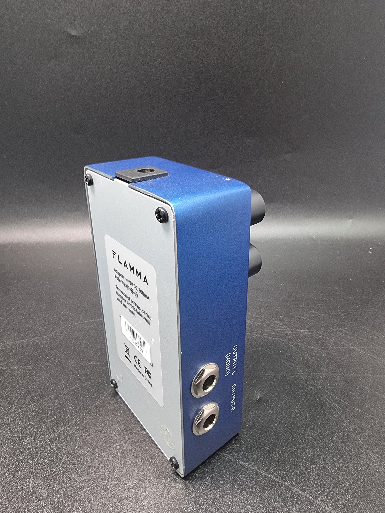 Flamma FS03 Delay effects pedal Blue unboxed