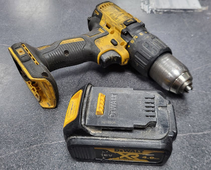 18V XR Brushless Hammer Drill Driver DCD778 With 4.0Ah Battery