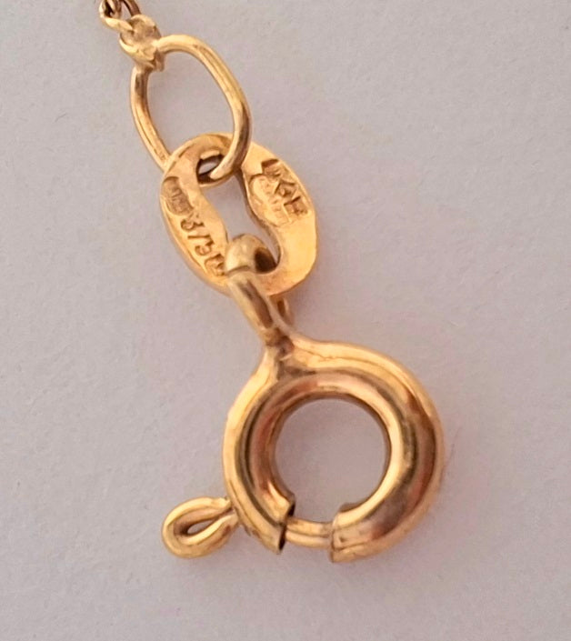 9 Carat Gold Chain + Pendant